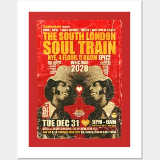 POSTER TOUR - SOUL TRAIN THE SOUTH LONDON 104 Posters and Art